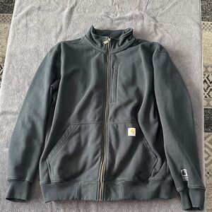 Carhartt Charcoal Zip-Up Sweatshirt